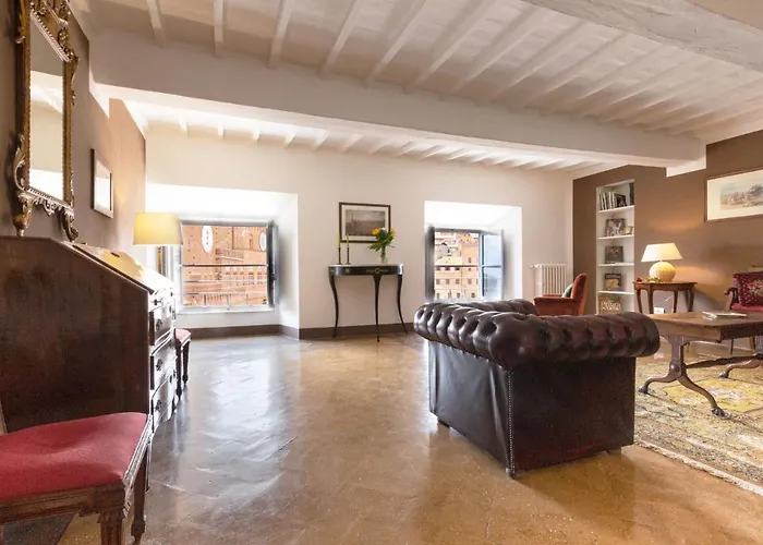 Palazzo Chigi Zondadari Apartmán *