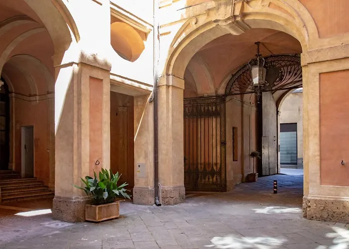 아파트 Palazzo Chigi Zondadari 시에나